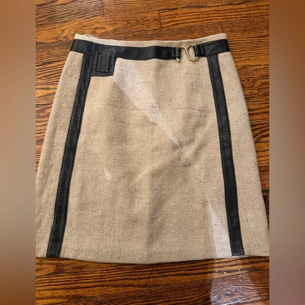MAYLE skirt with buckle